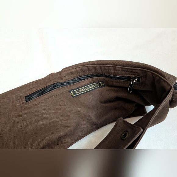 Talismana designs brown Belt Waist hip Bag Pouches Festival renaissance faire - Picture 5 of 8